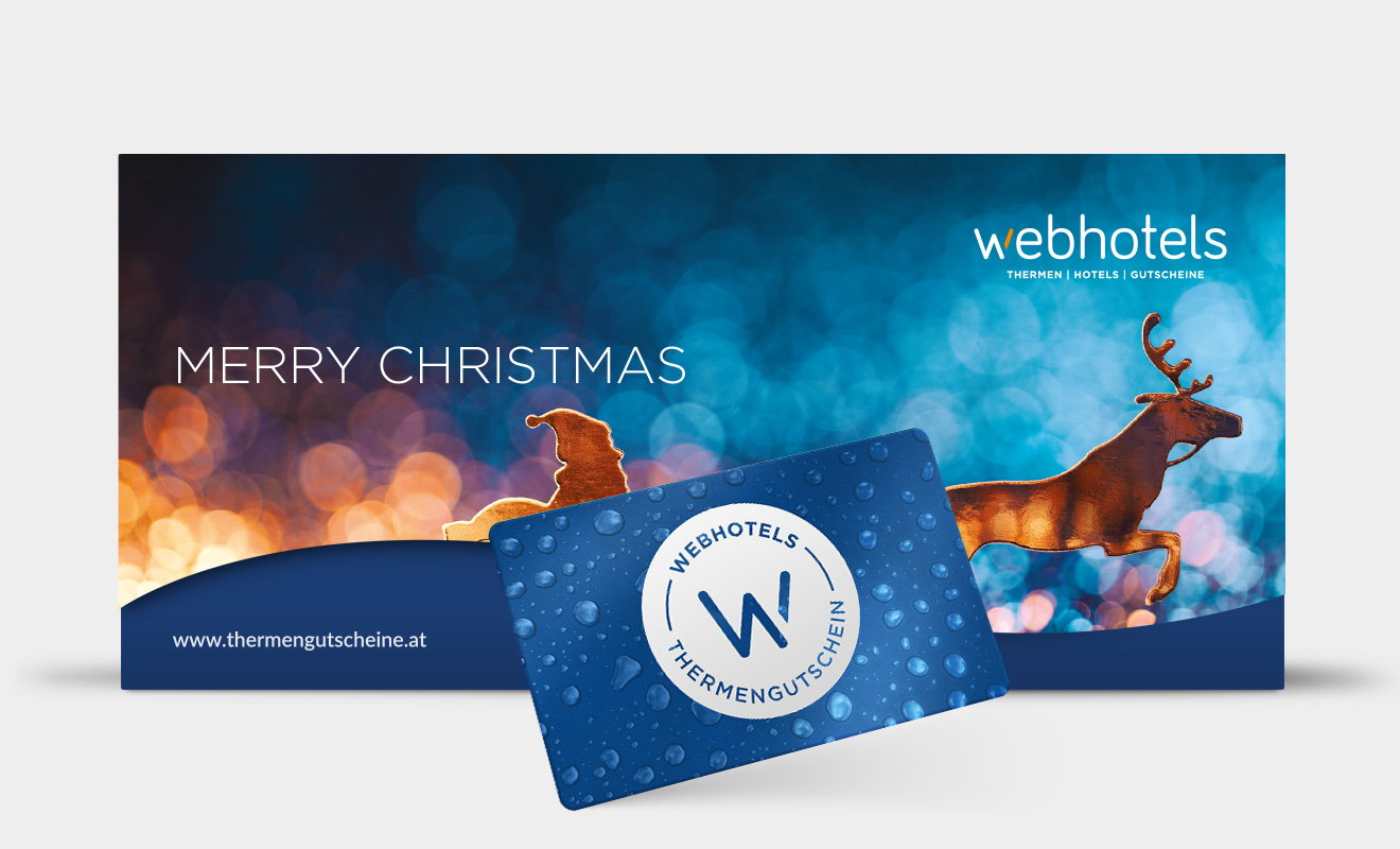 <strong>MERRY CHRISTMAS</strong> - blue