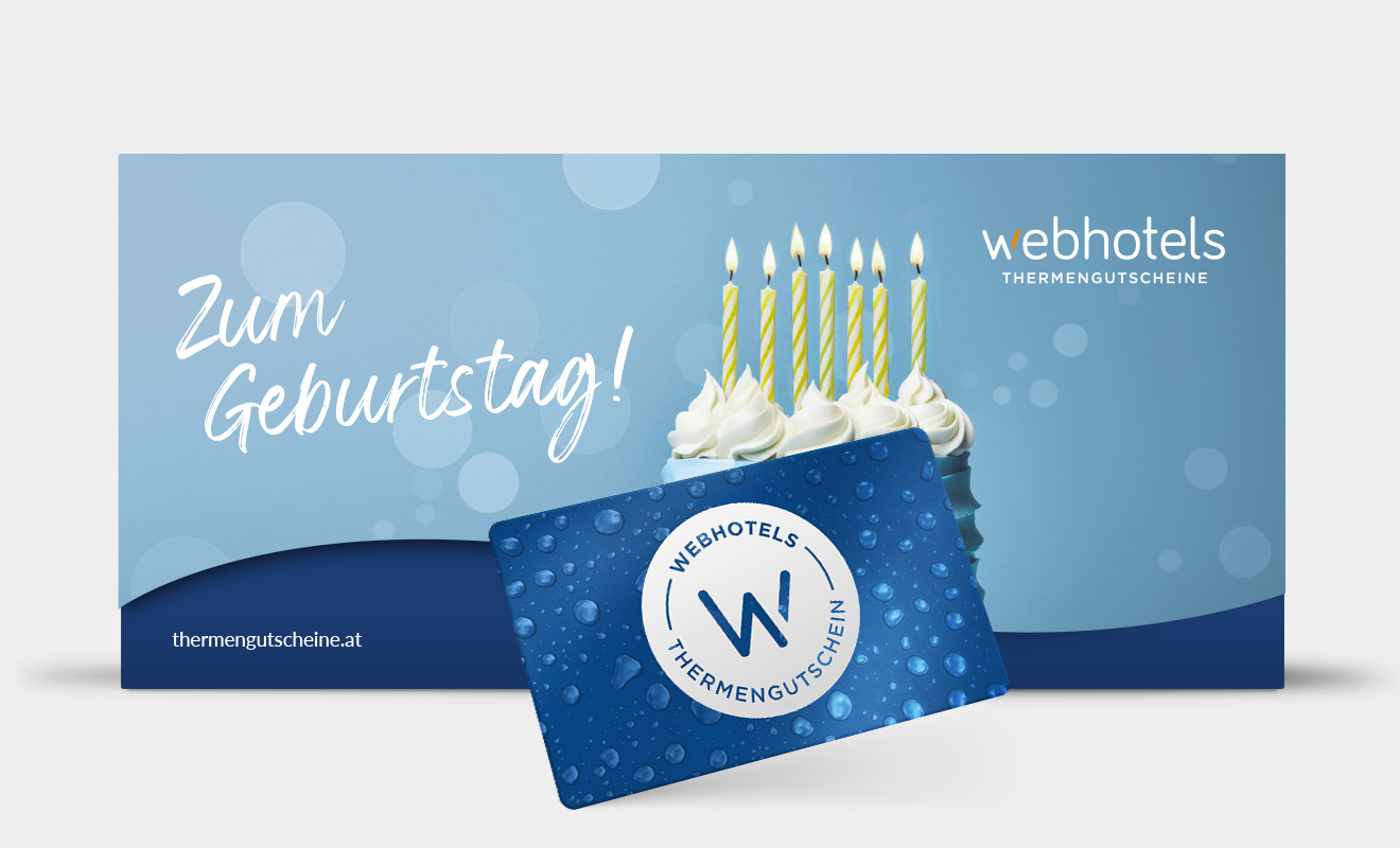 <strong>ZUM GEBURTSTAG</strong> - blue